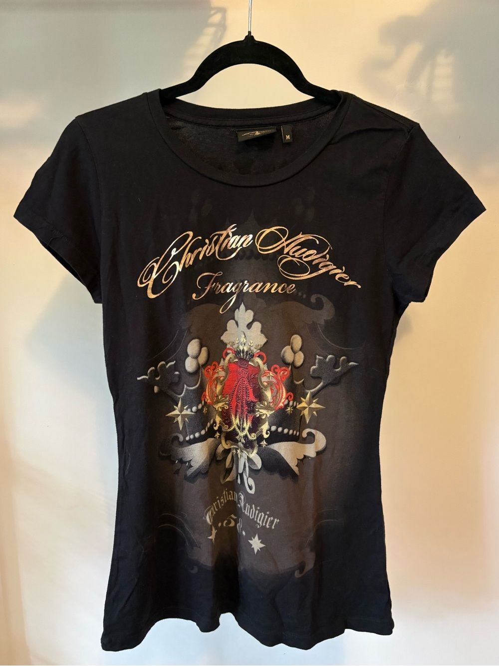 Christian Audigier Authentic Graphic Tee | Y2K | Size Medium